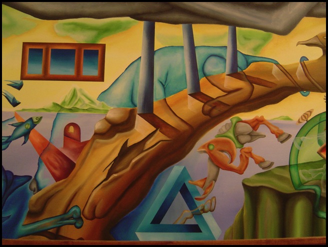 Christ's Pineal Gland Releasing Melatonin (detail 7)