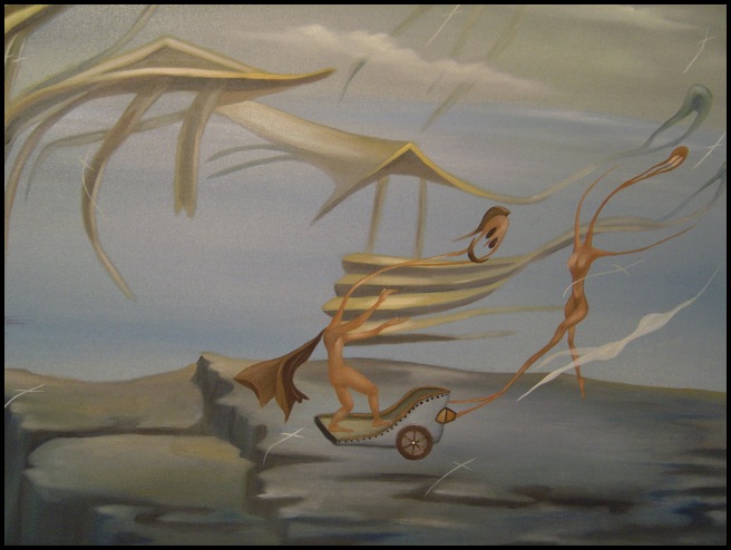 Anxiously awaiting the delivery of the unknown (detail 8)